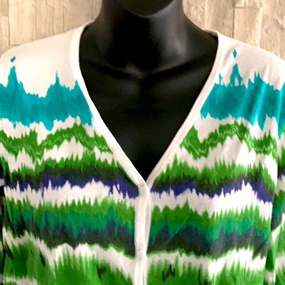 Cotton Cardigan sweater button down - Picture 2 of 10